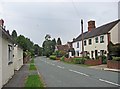 Church Road looking north, Uffington, Shropshire