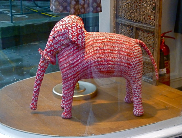 Pink elephant in Chelsea