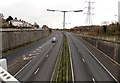SS7097 : Motorway SE of junction 44, Llansamlet Swansea by Jaggery