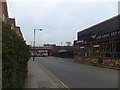 Railway bridge and building site, Bedford Road, Clapham