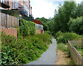 Severn Way Footpath in Bewdley