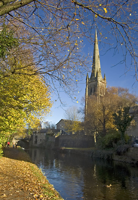 Lancaster Canal and Cathedral
