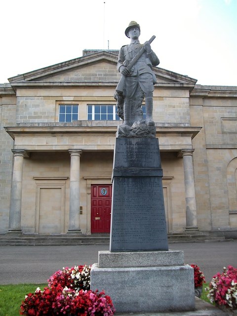 The Thomas Ashe Memorial in Farnham Street, Cavan