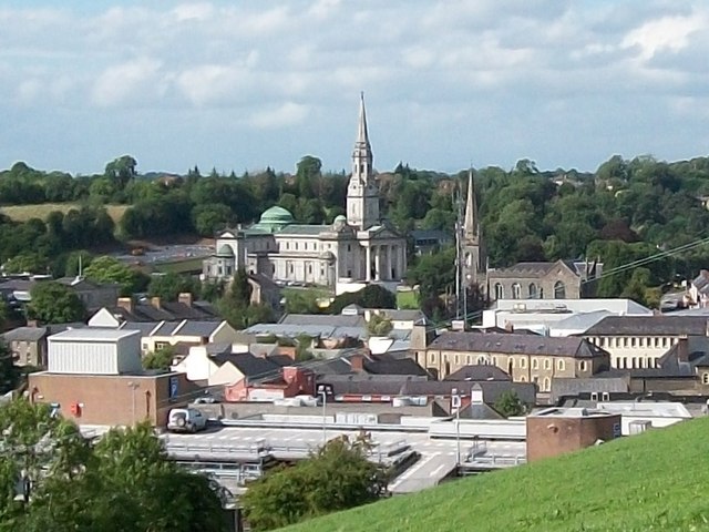 The Roman Catholic Cathedral Church of St Patrick and St Felim, and the Anglican Parish Church, Cavan Town