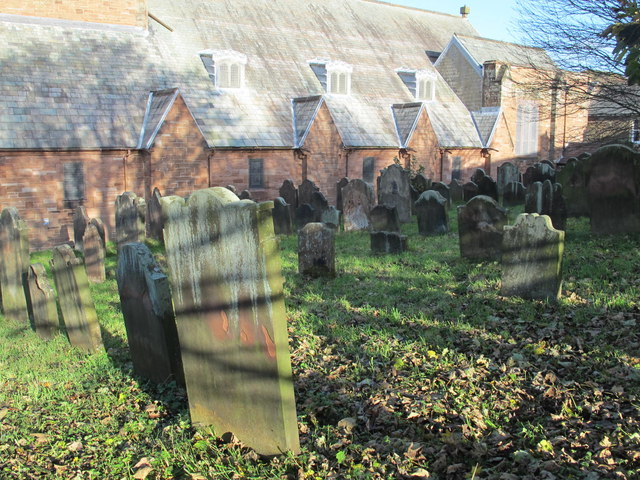 The churchyard of St. Martin's Church