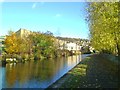 Canal scene in Bingley