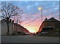 SJ9594 : Grosvenor Road Sunset by Gerald England