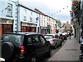 H4104 : Shops at the southern end of Main Street, Cavan by Eric Jones