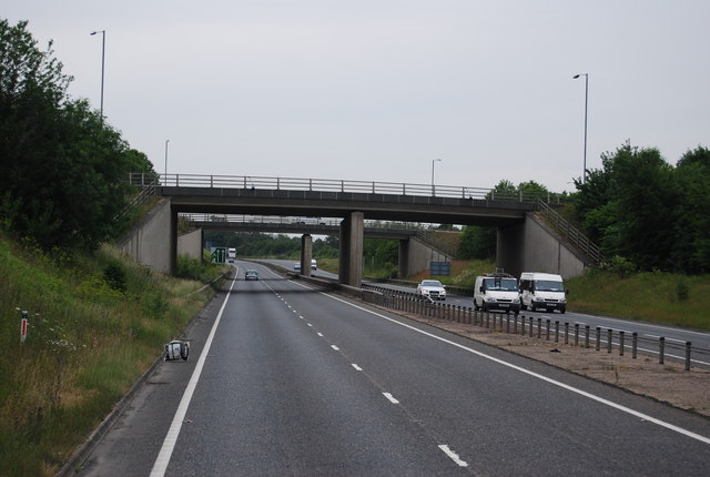 A11, Four Went Ways overbridges