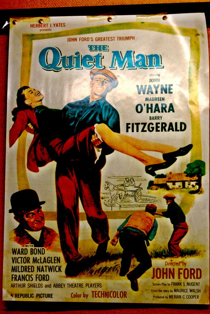 Moycullen - Connemara Marble Showroom - Quiet Man Movie Poster