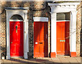 Red doors