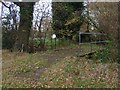 Footbridge near Carthouse Lane