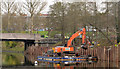 Revetment works, River Lagan, Belfast (3 in 2013)