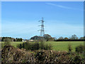 Pylon on Lovedean - Fleet 400 kV line