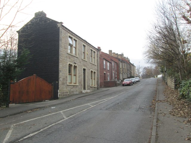 Fall Lane - looking towards Huddersfield Road