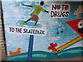 TM3877 : To the Skatepark Mural by Geographer