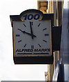TQ2981 : Clock, 100 Oxford Street by Jim Osley