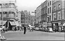 O1533 : Dublin: Grafton Street at St Stephen's Square, 1955 by Ben Brooksbank