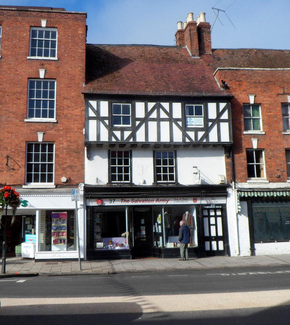The Salvation Army charity shop in Tewkesbury