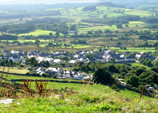 View towards Rhiwlas © nick macneill :: Geograph Britain and Ireland