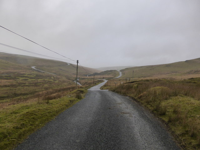 Roads in the Elenydd © Jeremy Bolwell cc-by-sa/2.0 :: Geograph Britain ...