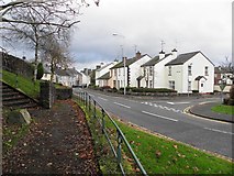 H3462 : Houses along Church Street, Dromore by Kenneth  Allen