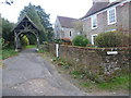 The approach to St John the Baptist, Barham