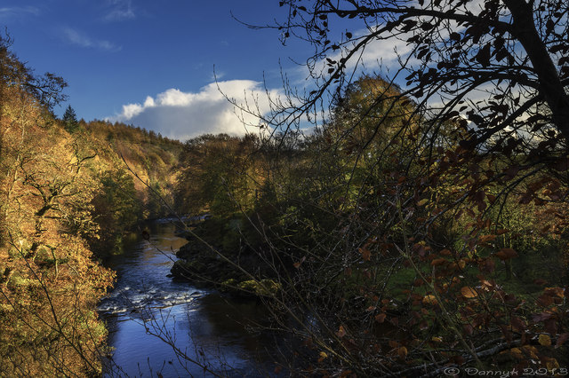 River Esk at Hollows Mill