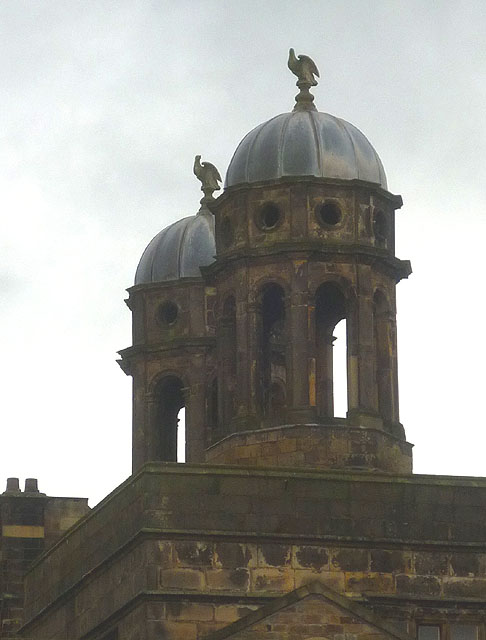 Cupolas and eagles, Stonyhurst College