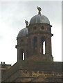 SD6939 : Cupolas and eagles, Stonyhurst College by Karl and Ali