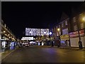 Christmas lights on Golders Green Road