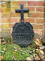 Cast-iron memorial, St Mary