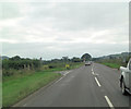 SO4485 : A49 junction with un-named lane to Strefford by Stuart Logan