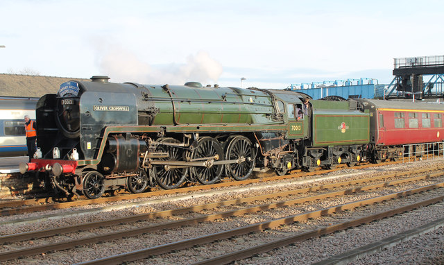 70013 Oliver Cromwell at Lincoln Station © J.Hannan-Briggs :: Geograph ...