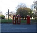 Telephone kiosks, Clarendon Avenue