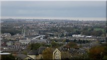 SD4762 : View west from the Ashton Memorial, Lancaster by Graham Robson