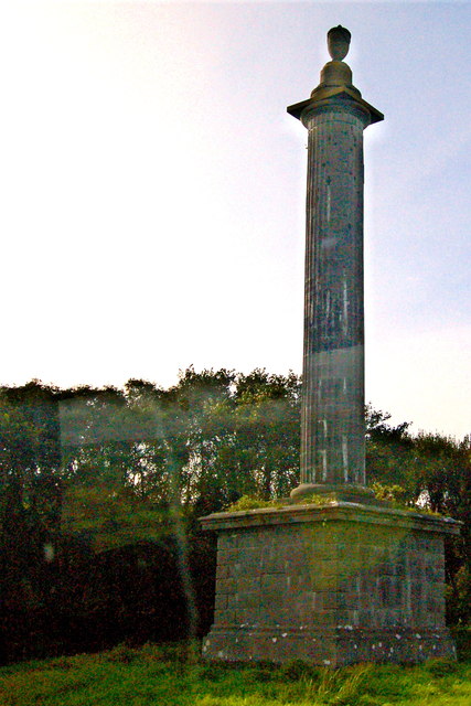 Liscannor Area - Monument in Honor of Landlord Cornelius O'Brien (1782-1857)