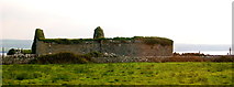 R0688 : Liscannor Area - Derelict 6th Century Kilmacreehy Church with Graveyard by Joseph Mischyshyn
