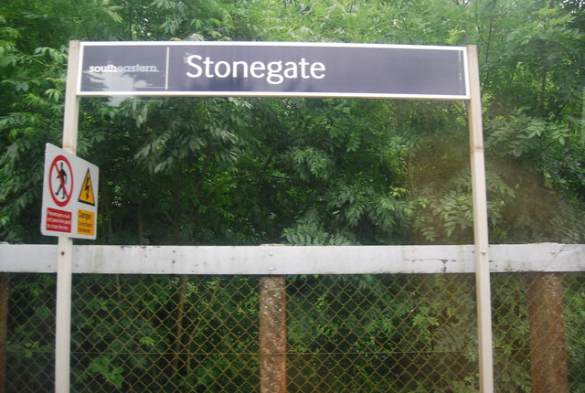 Sign, Stonegate Station
