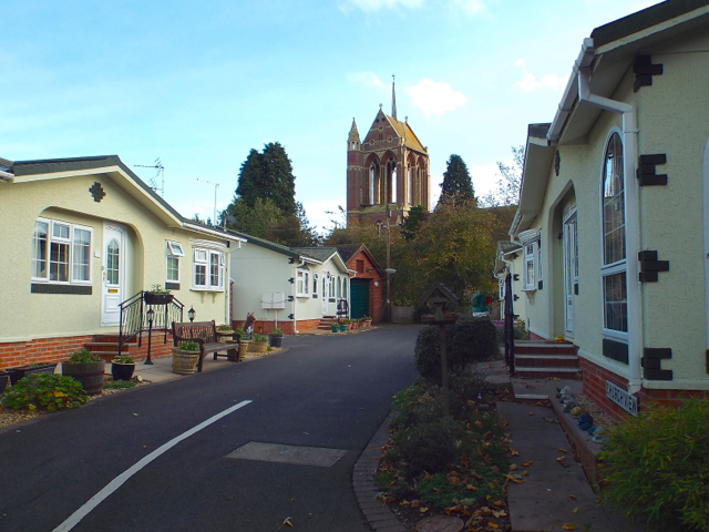 Park homes, Church View, St Mary's Park, Wythall