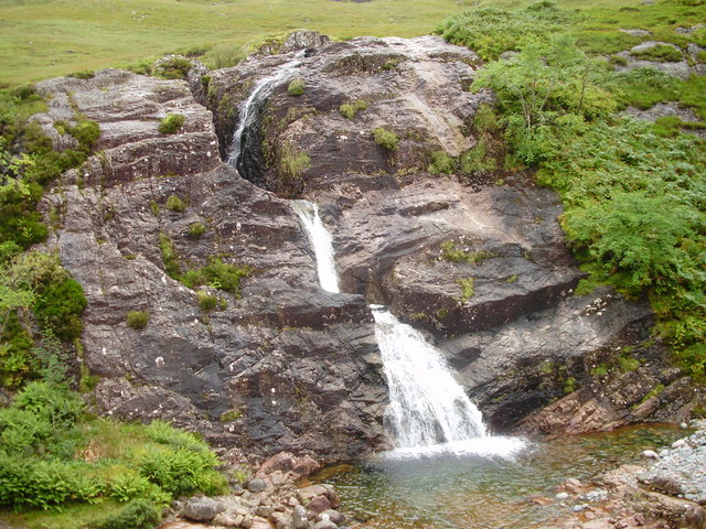 Waterfall in Pass of Glencoe