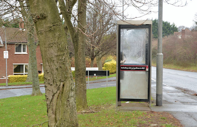 Telephone box, Knocknagoney, Belfast