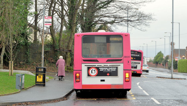 Bus terminus, Knocknagoney, Belfast