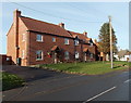 Recently-built houses in Dymock