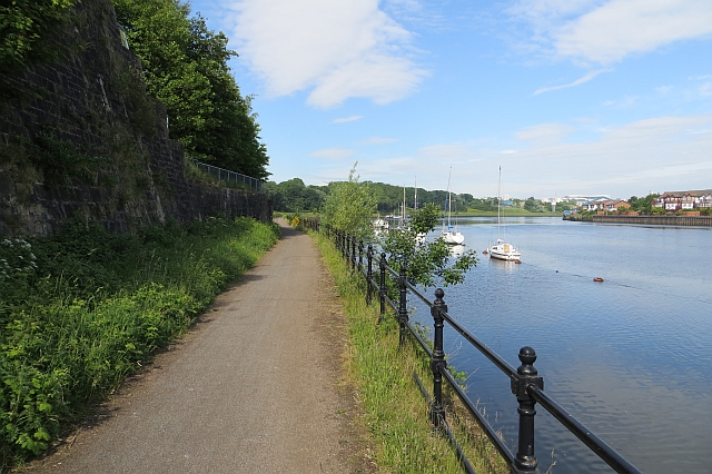 Riverside path, Gateshead