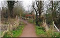 Entrance to the Woodland Garden, Springfield Park, Kidderminster