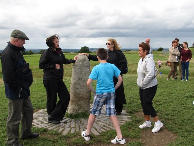 OPW Guide explaining the signifcance of "The Stone of Destiny" at Tara