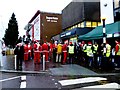 Santas meet up, Omagh