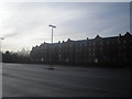 Winter morning in one of the Swindon Designer Outlet car parks