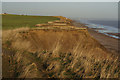 TA1951 : Coastal erosion at Atwick Cliff by Ian S